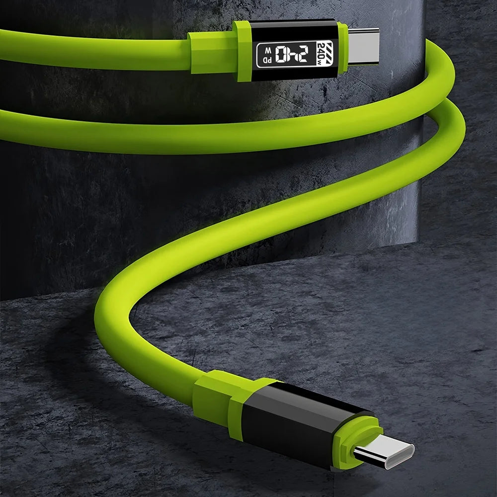 VoltMax 240W Smart Fast-Charging Cable