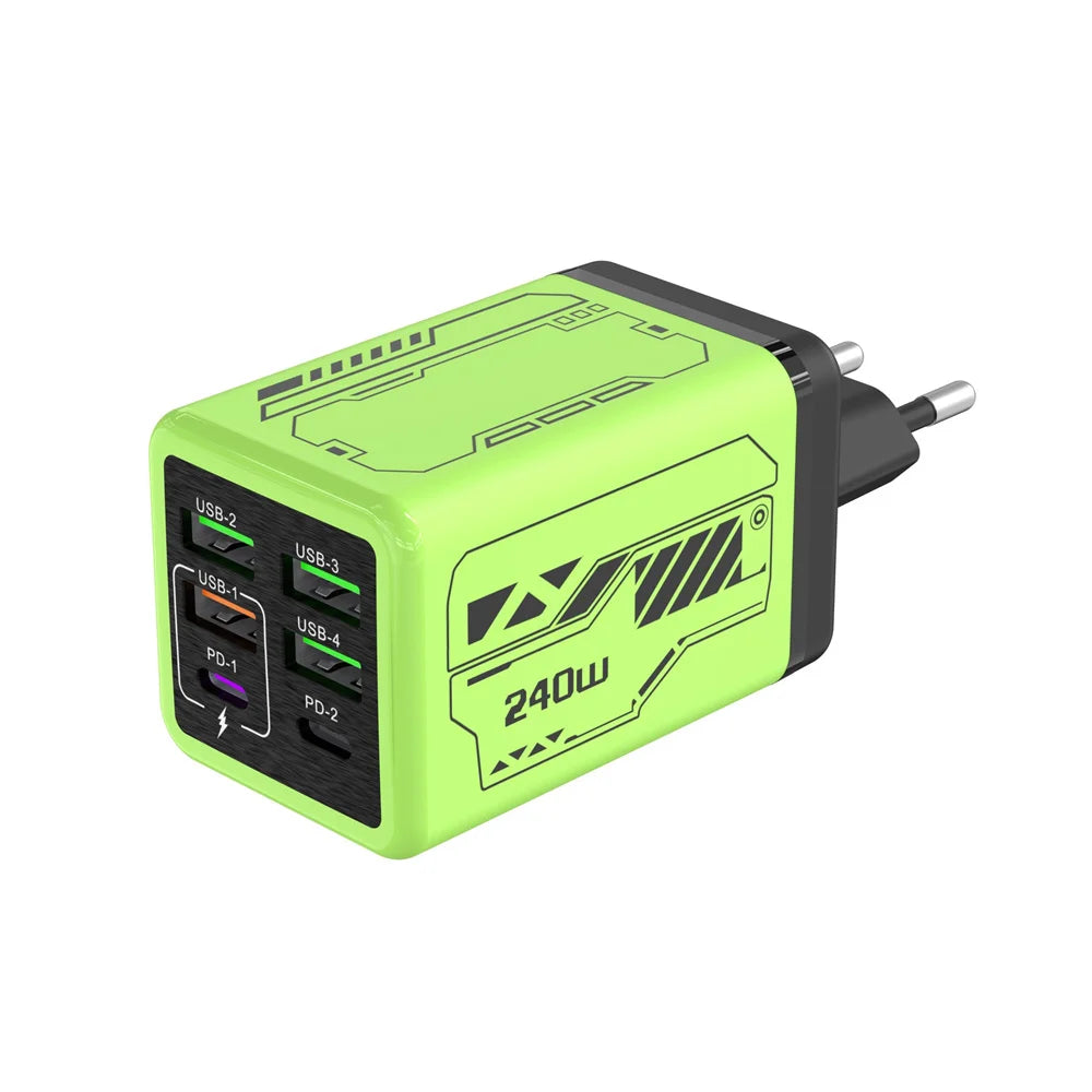 PowerHub 240W Multi-Port Fast Charger