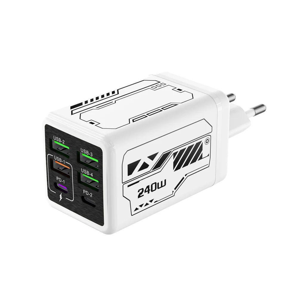 PowerHub 240W Multi-Port Fast Charger
