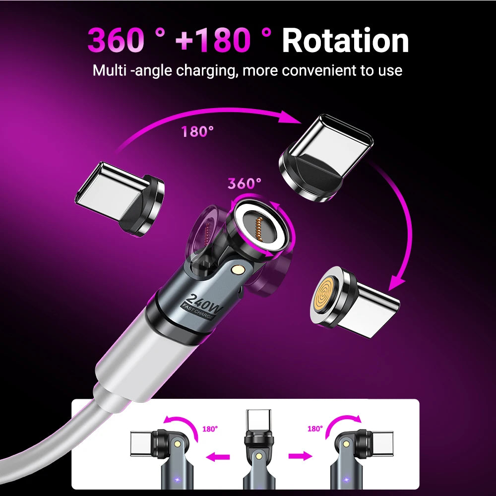 MagFlex 240W Magnetic Fast-Charging Adapter