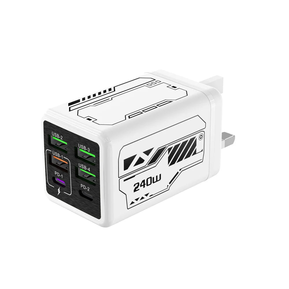 PowerHub 240W Multi-Port Fast Charger