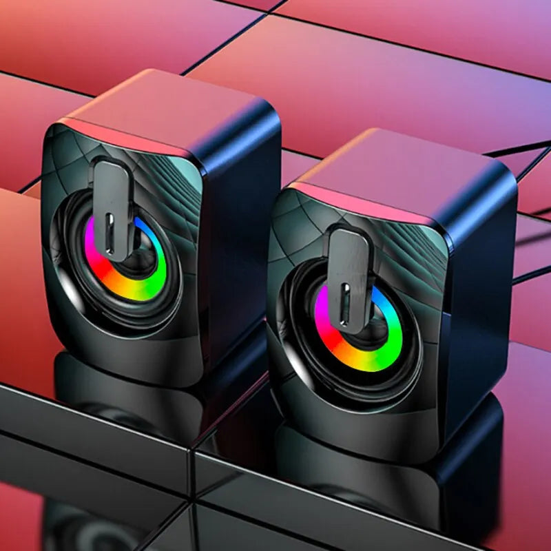 SonicGlow RGB Desktop Speakers