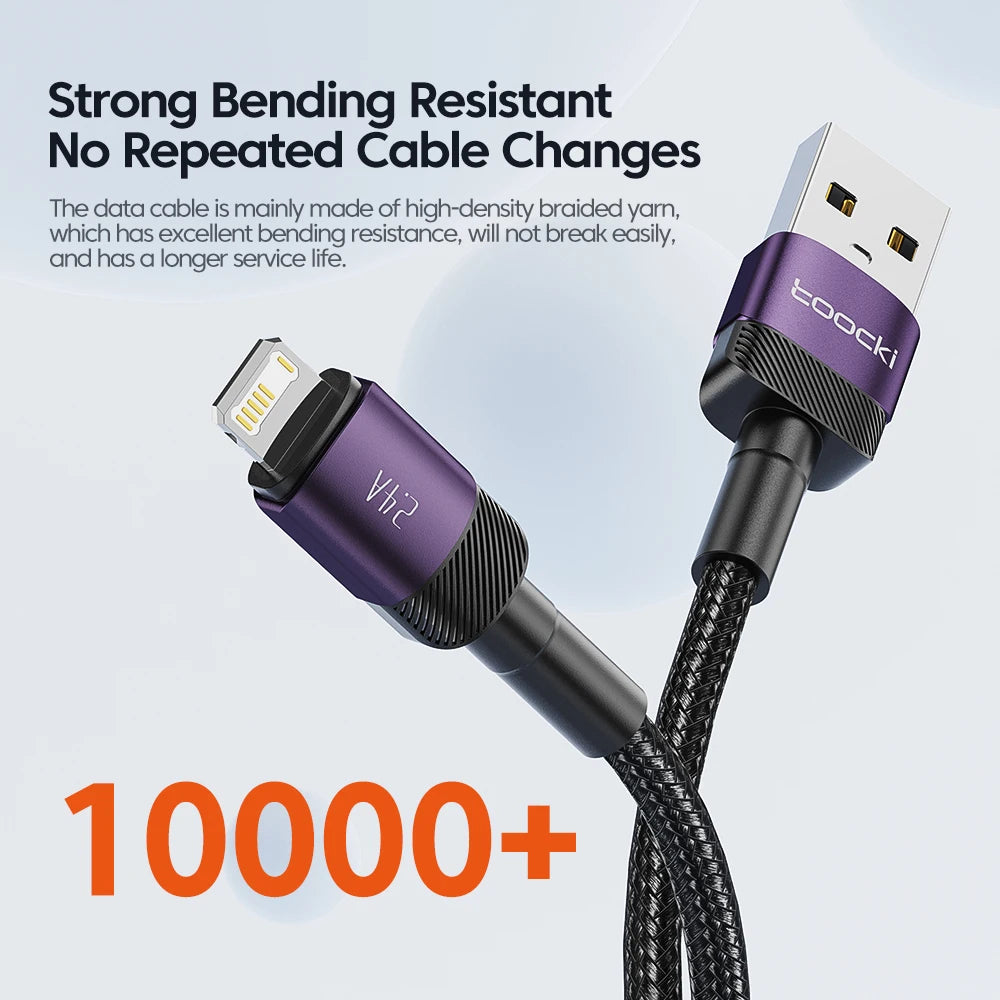 TitanCharge Reinforced Lightning Cable