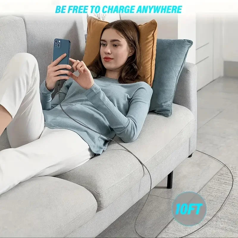 TitanLink Braided Lightning Fast-Charge Cable