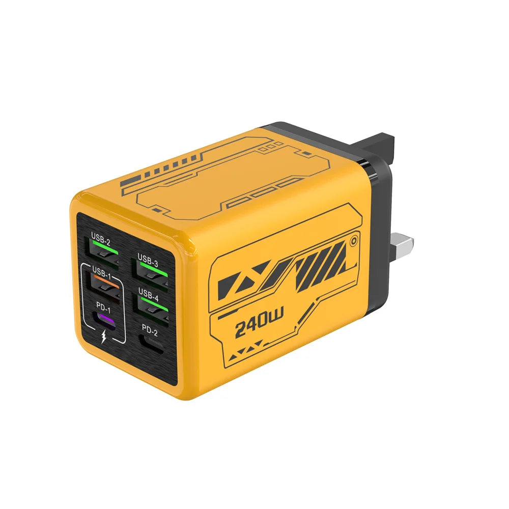 PowerHub 240W Multi-Port Fast Charger