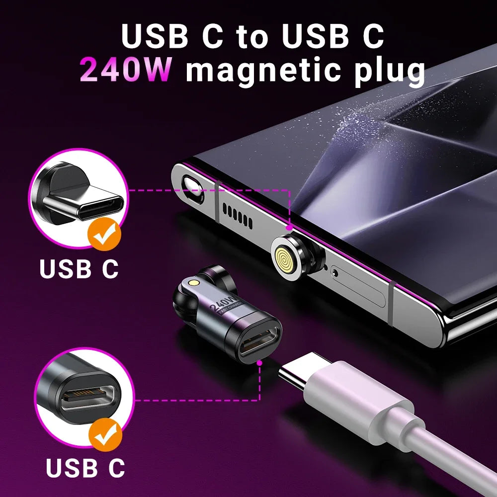 MagFlex 240W Magnetic Fast-Charging Adapter