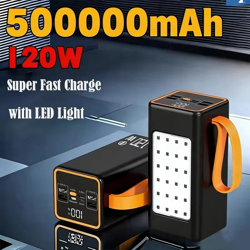 PowerTitan 50,000mAh 120W Fast Charge Power Bank