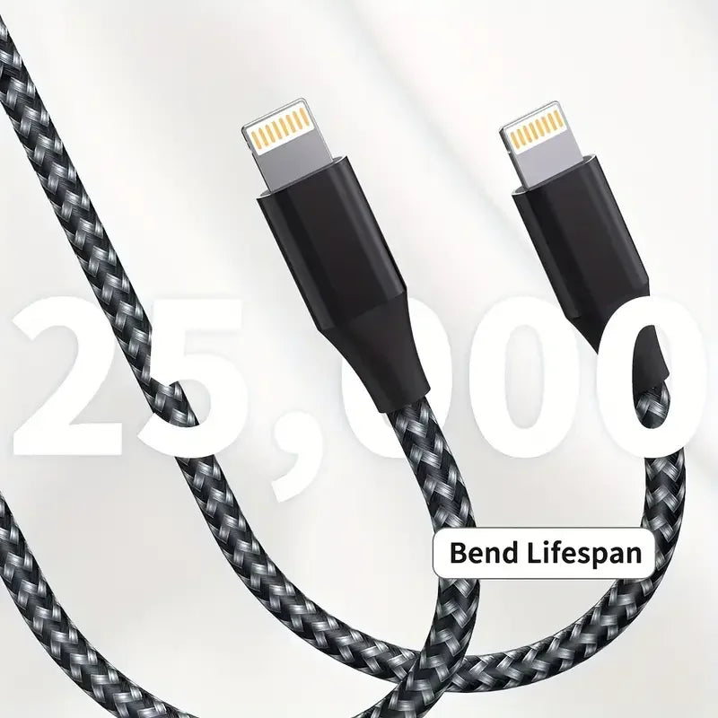 TitanLink Braided Lightning Fast-Charge Cable