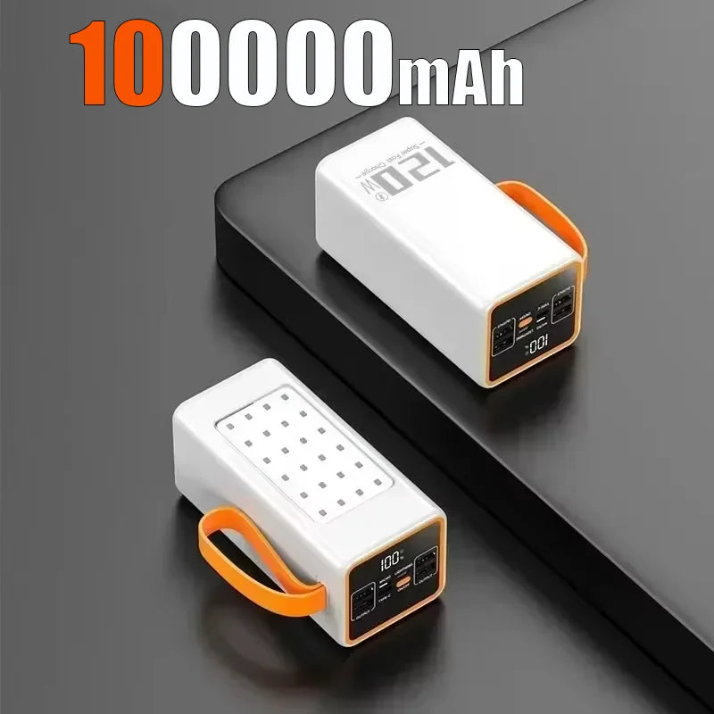 PowerTitan 50,000mAh 120W Fast Charge Power Bank