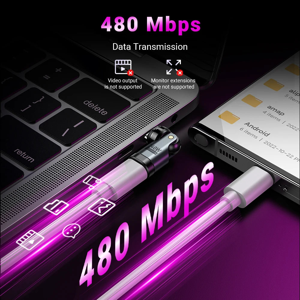 MagFlex 240W Magnetic Fast-Charging Adapter