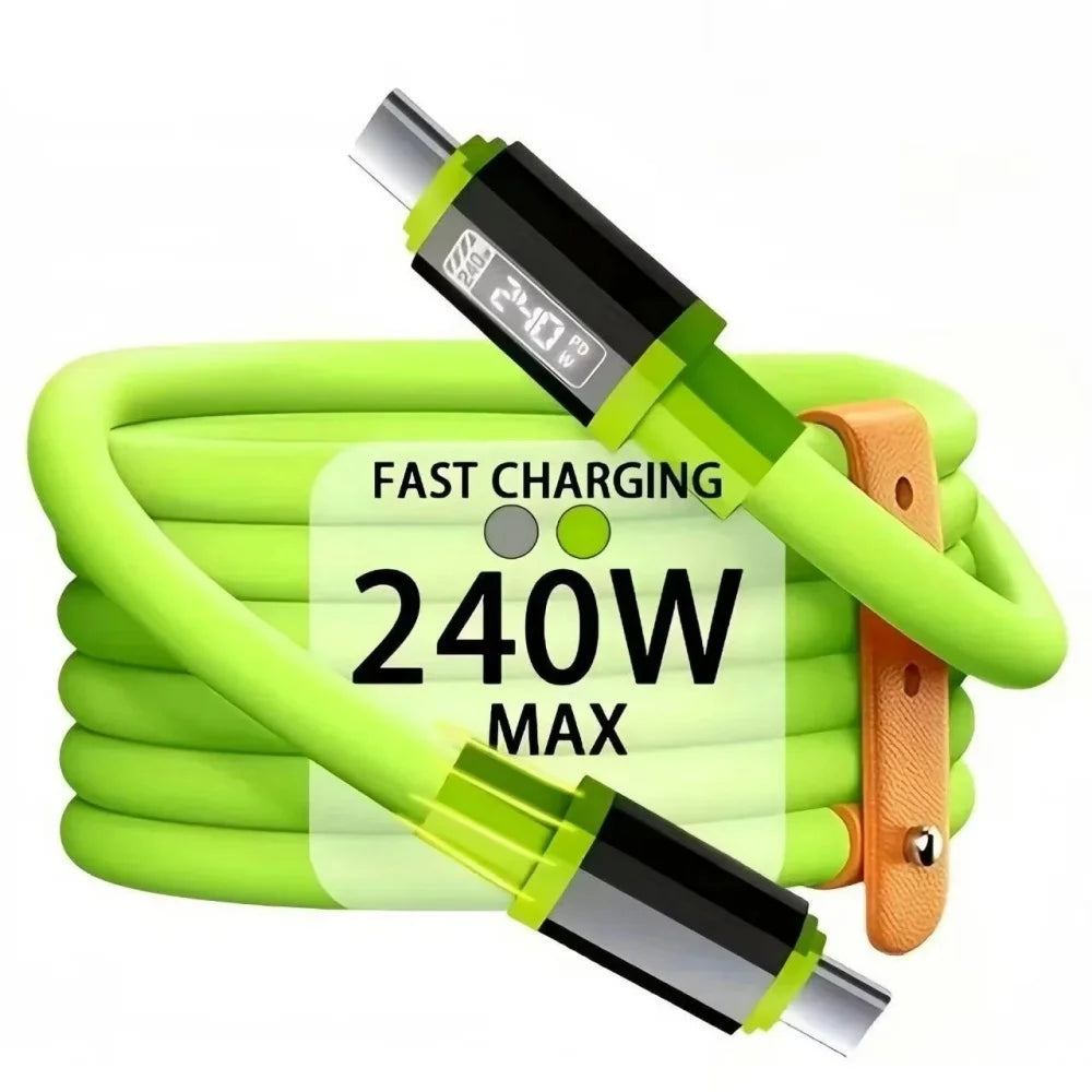 VoltMax 240W Smart Fast-Charging Cable