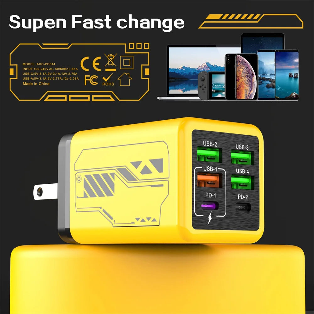 PowerHub 240W Multi-Port Fast Charger